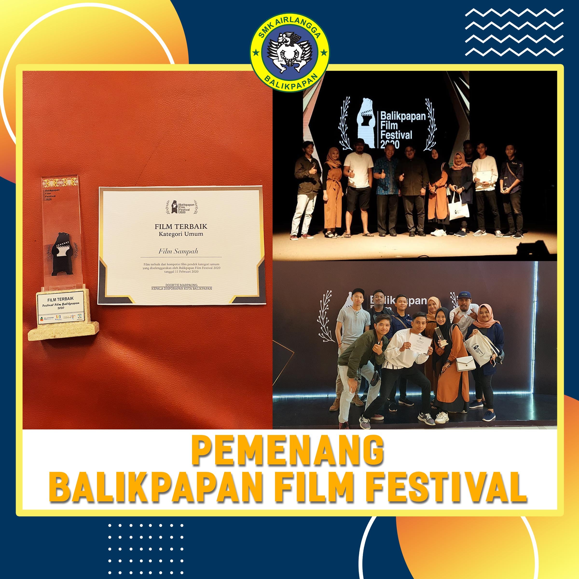 Pemenang Film Festival Balikpapan 2020