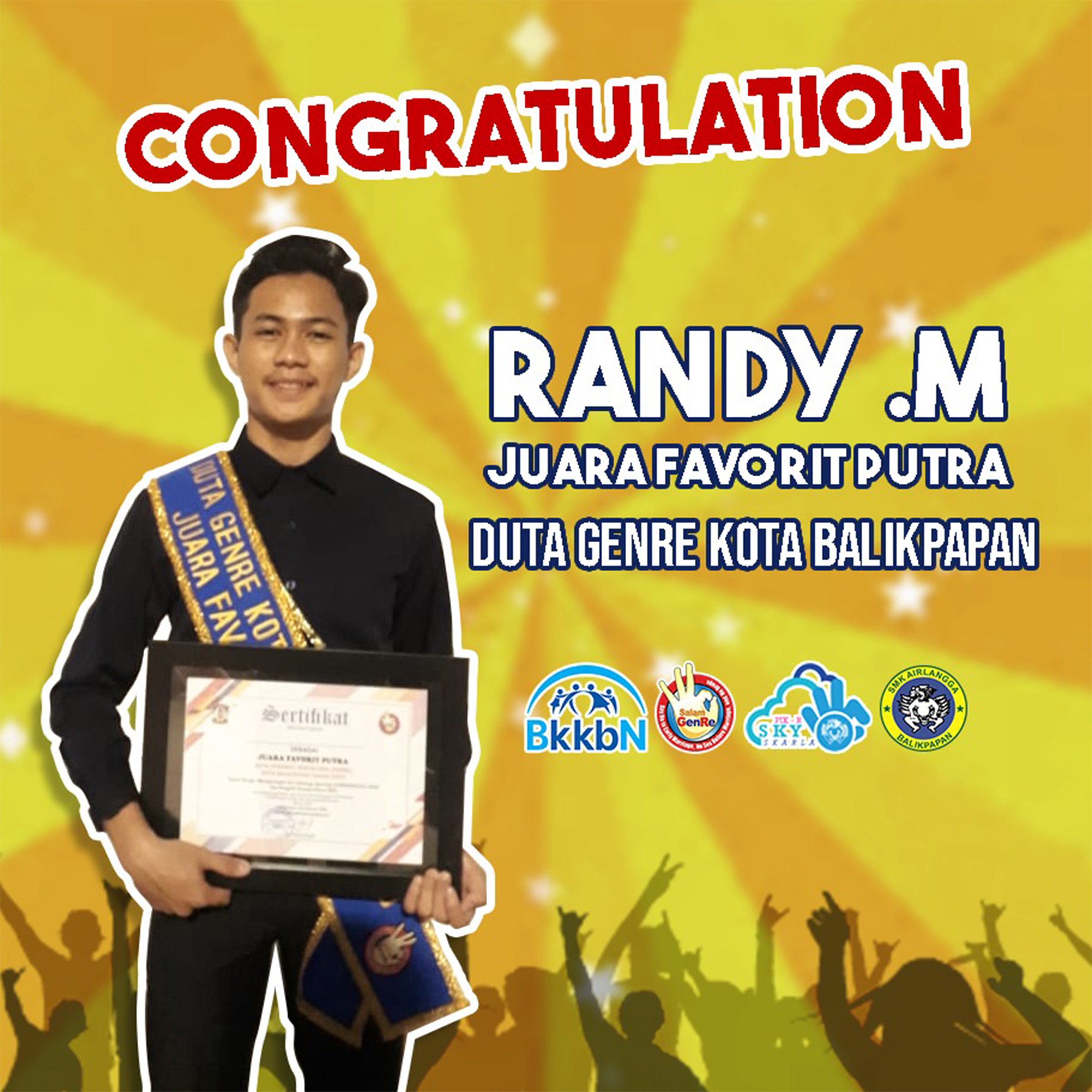 JUARA FAVORIT PUTRA DUTA GENRE KOTA BALIKPAPAN