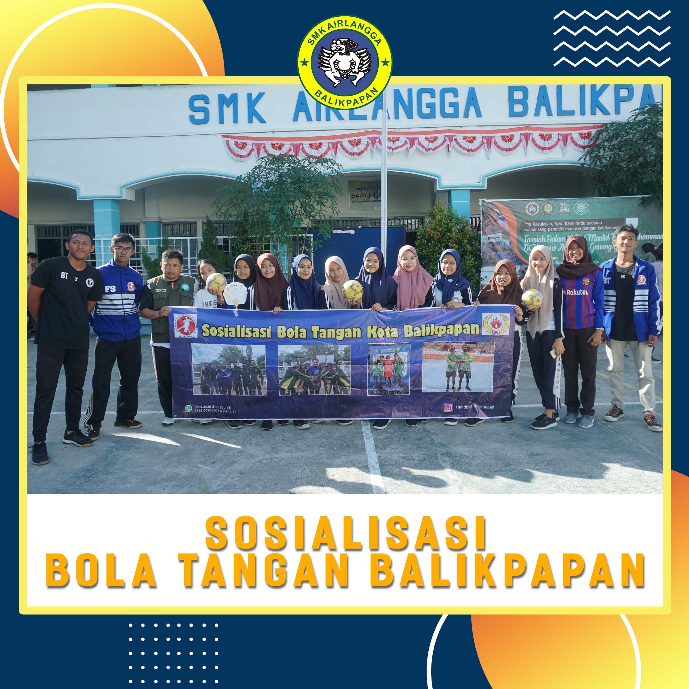 Sosialisasi Bola Tangan Balikpapan