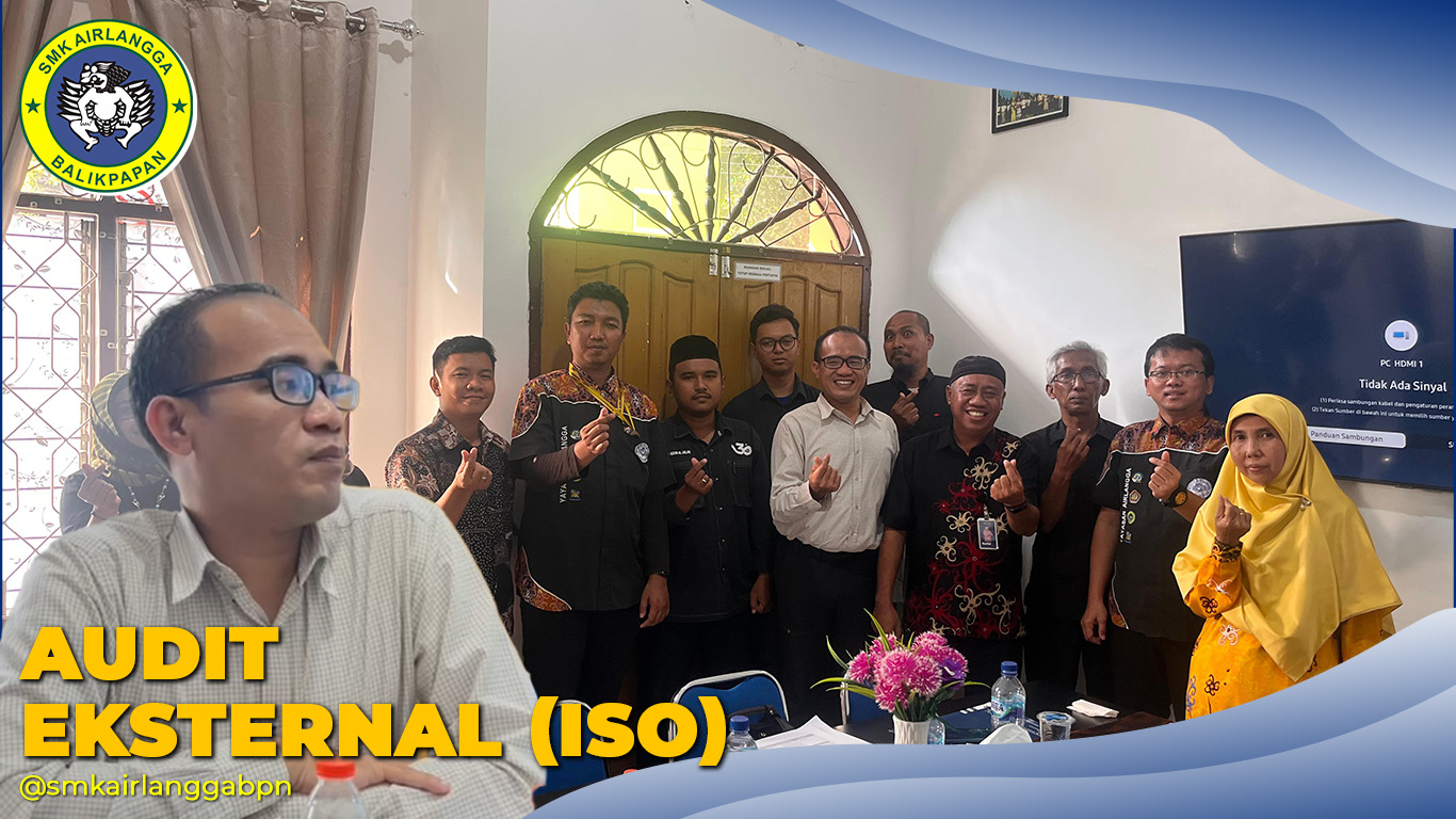 SMK Airlangga Balikpapan Terima Sertifikasi ISO 9001:2015, Buktikan Komitmen pada Mutu Pendidikan Vokasi